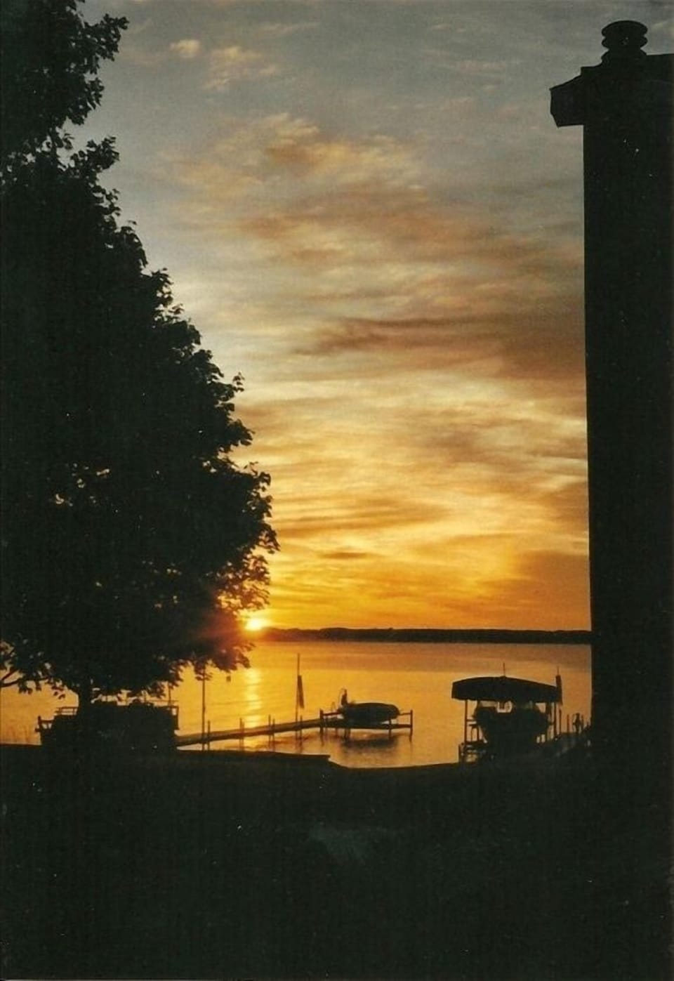 Morning sky from the patio