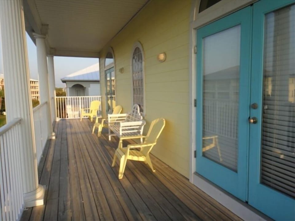 Balcony off master bedrooms