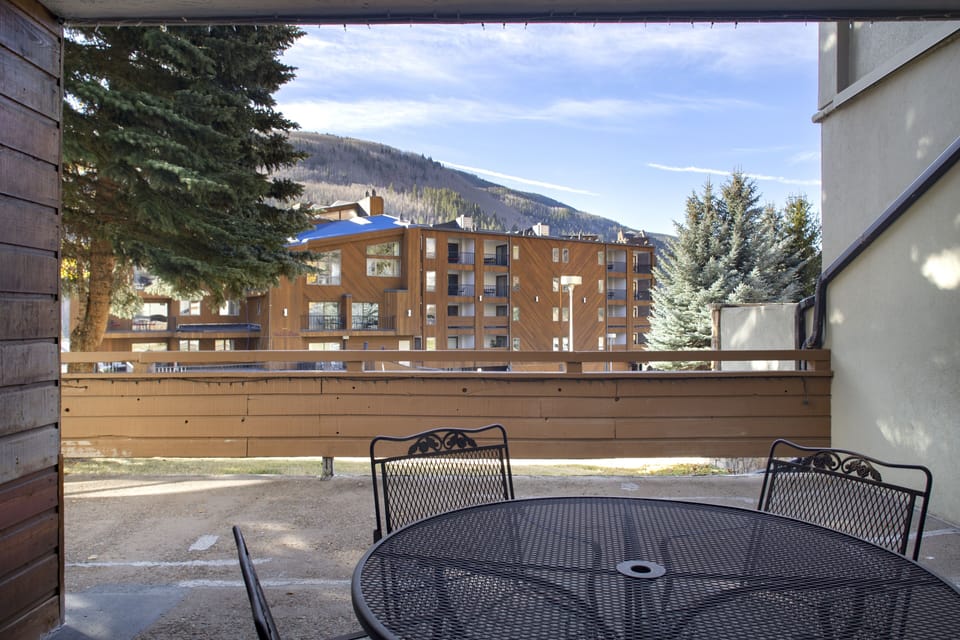 Huge patio is great for a nice BBQ or outdoor game night.