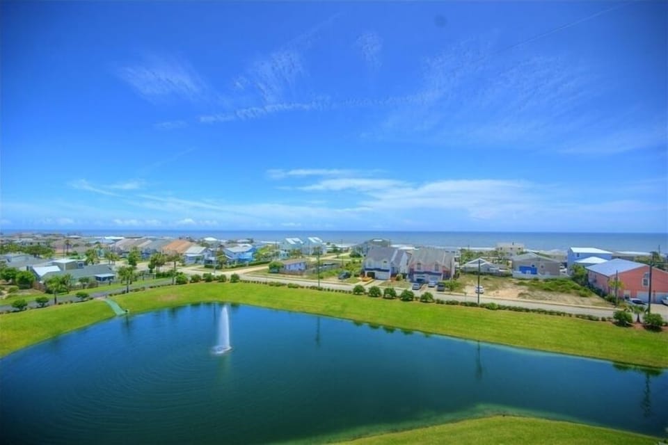 Wow, What A Stunning View Of the Lagoon and Ocean From The Balcony