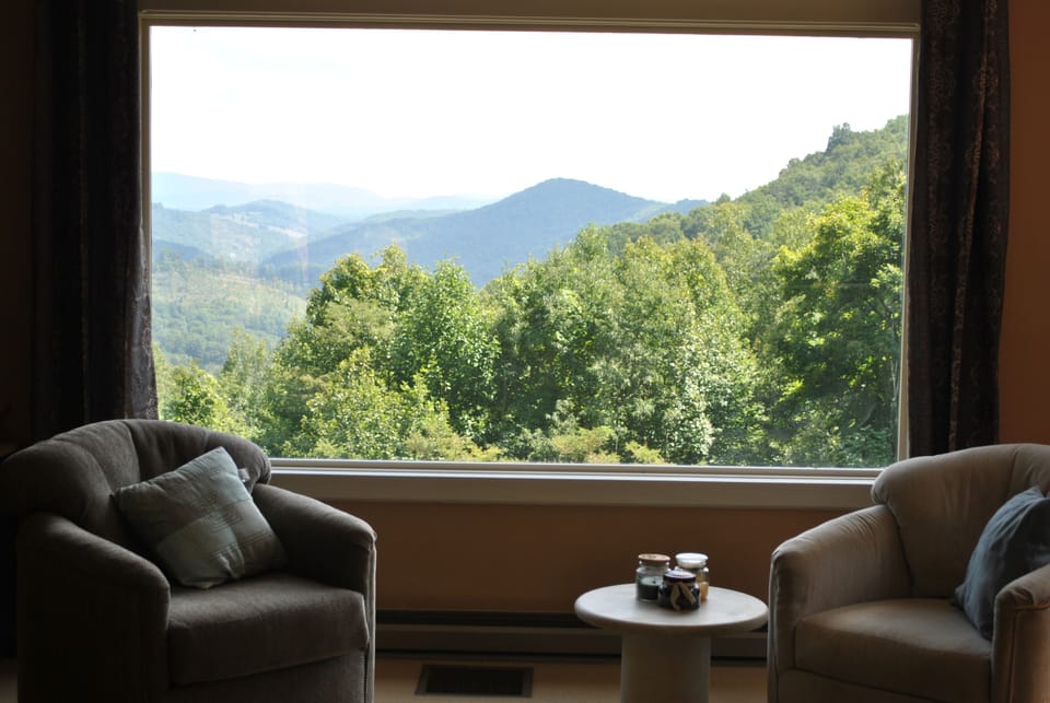 Sit and watch the view evolve all day long...never gets old!