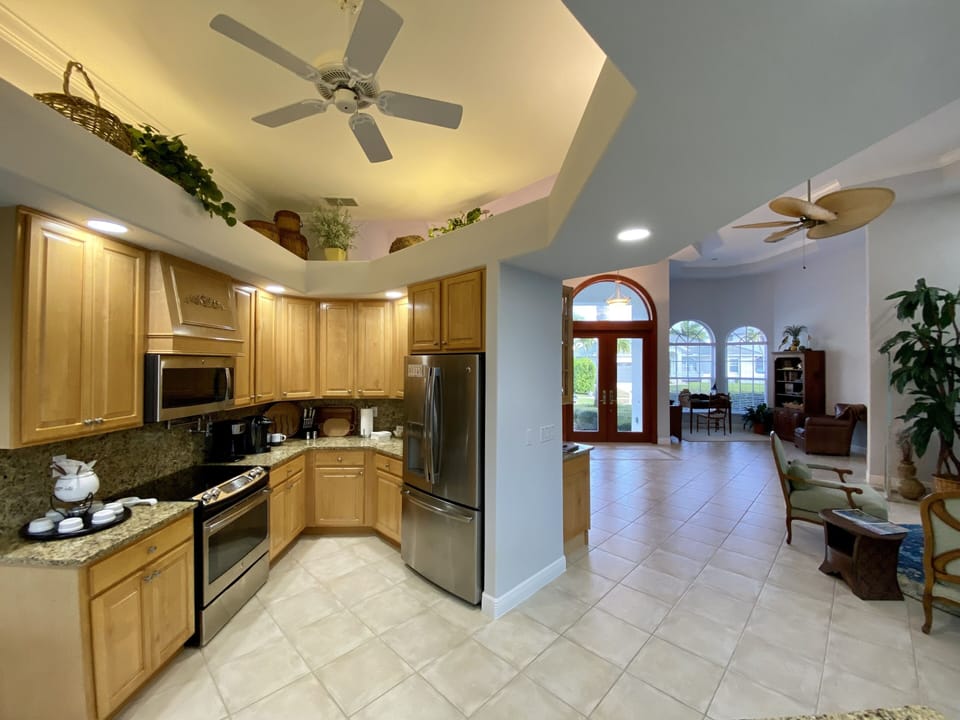 Efficient modern kitchen