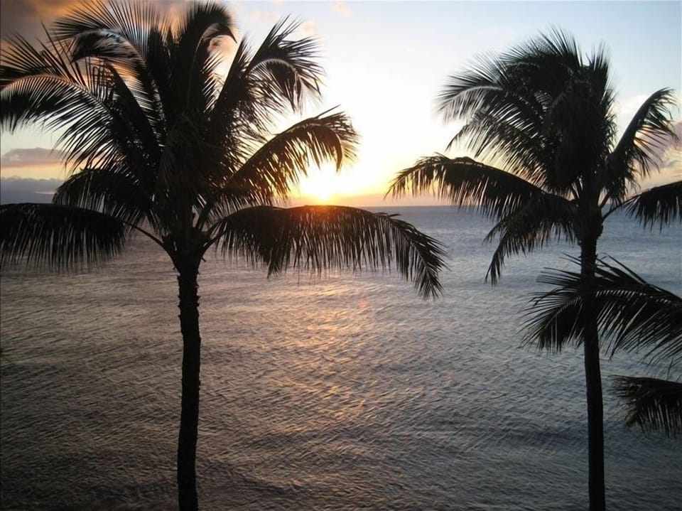 Sunset from the lanai