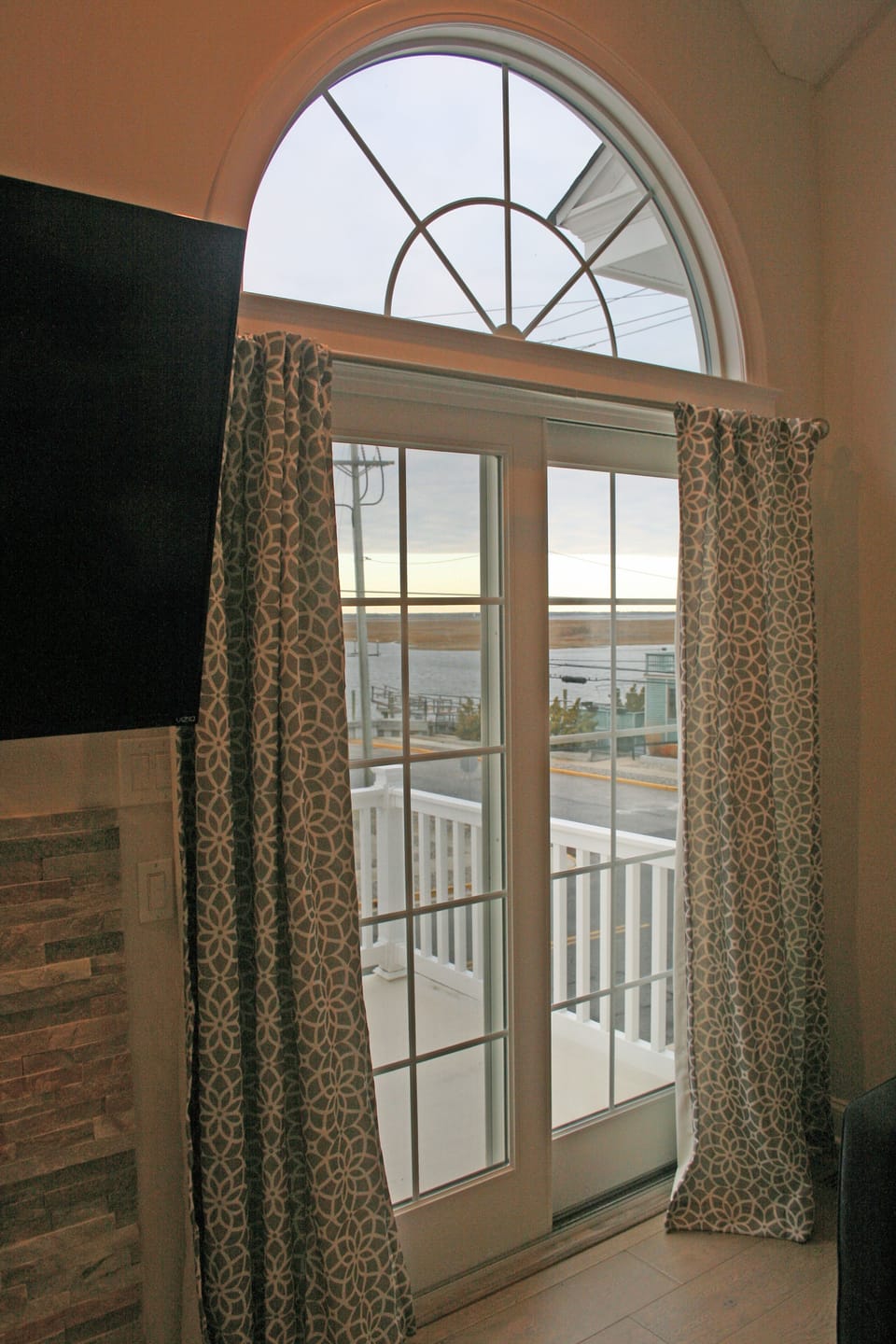 view from living room