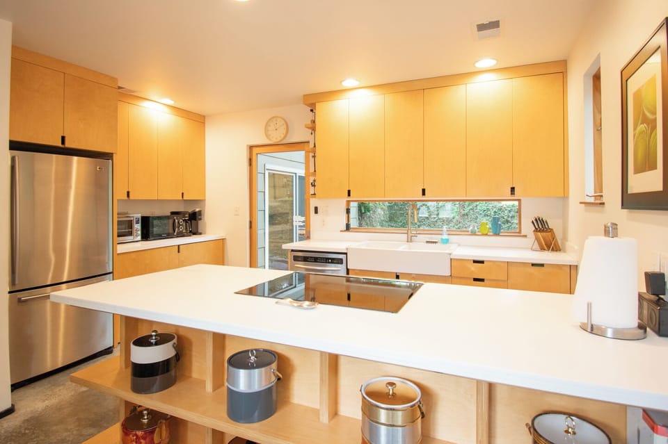Fully equipped kitchen
