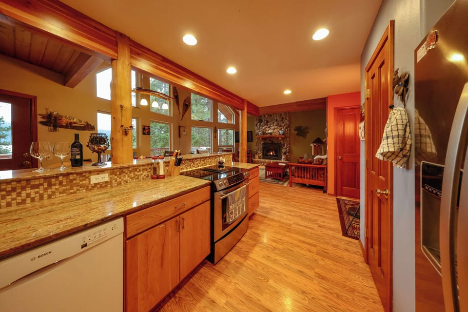Kitchen facing great room