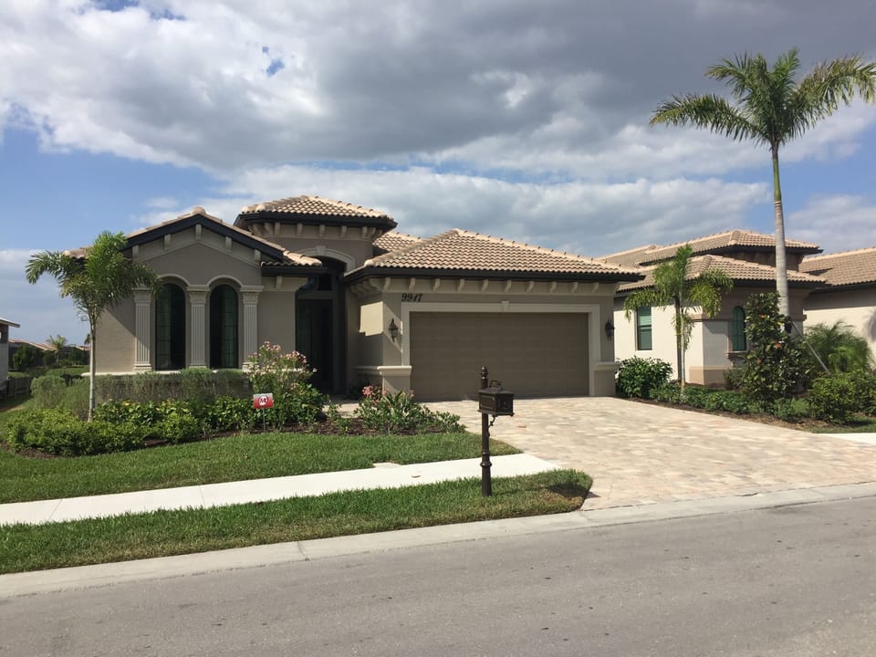Pretty new home.