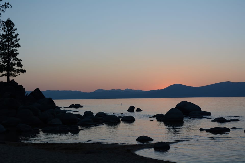An ordinary Lake Tahoe sunset ... not to be missed.