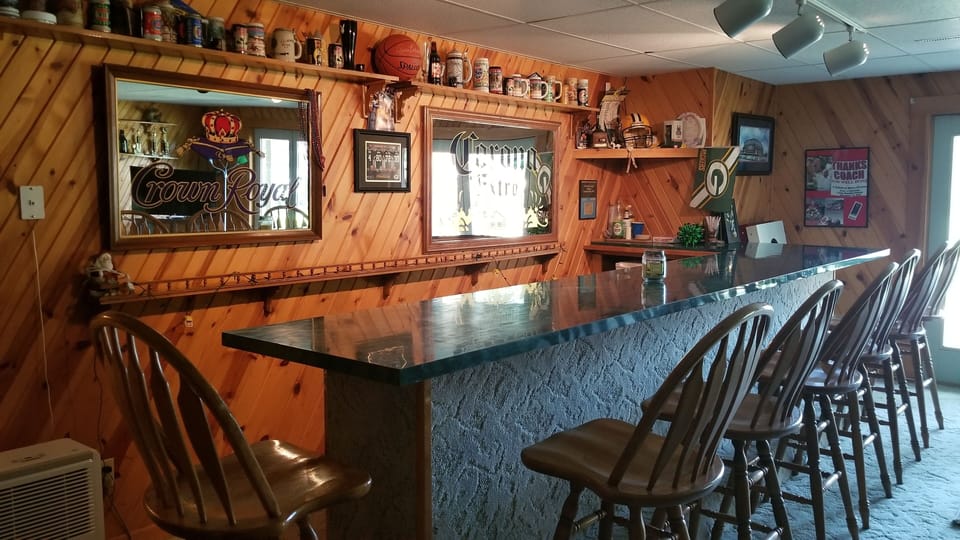 Downstairs bar to enjoy