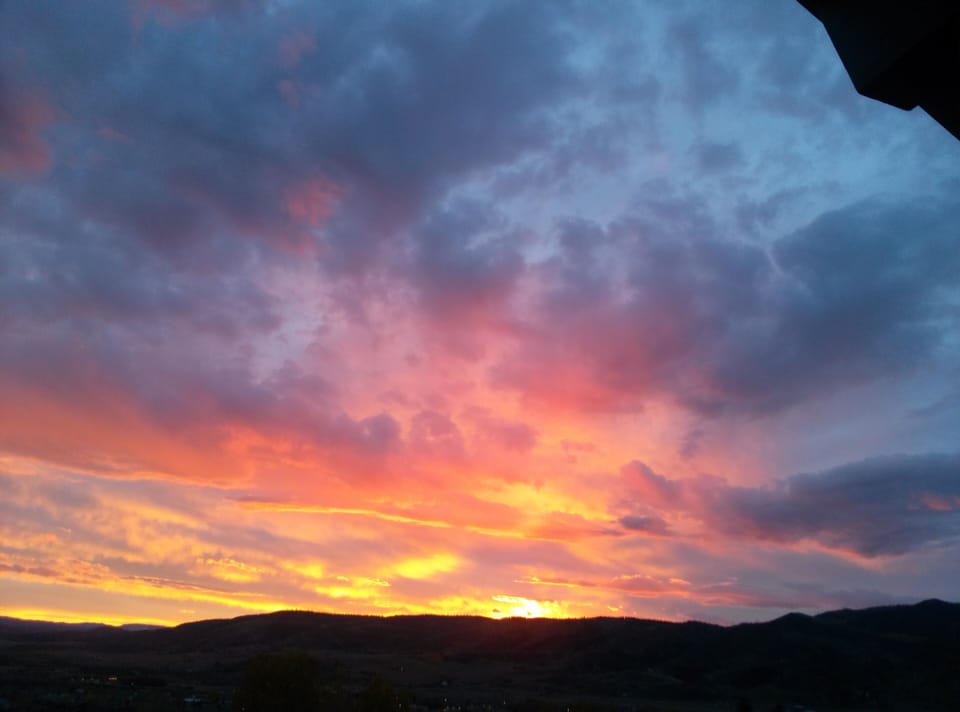 Keep your camera handy, for when this shines in.  