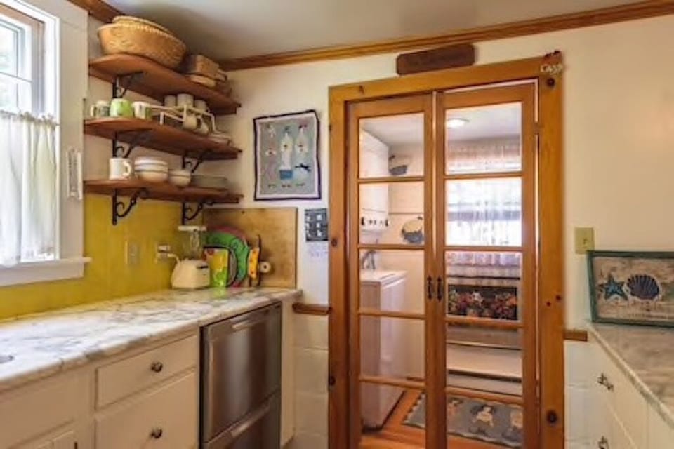 Pantry with laundry