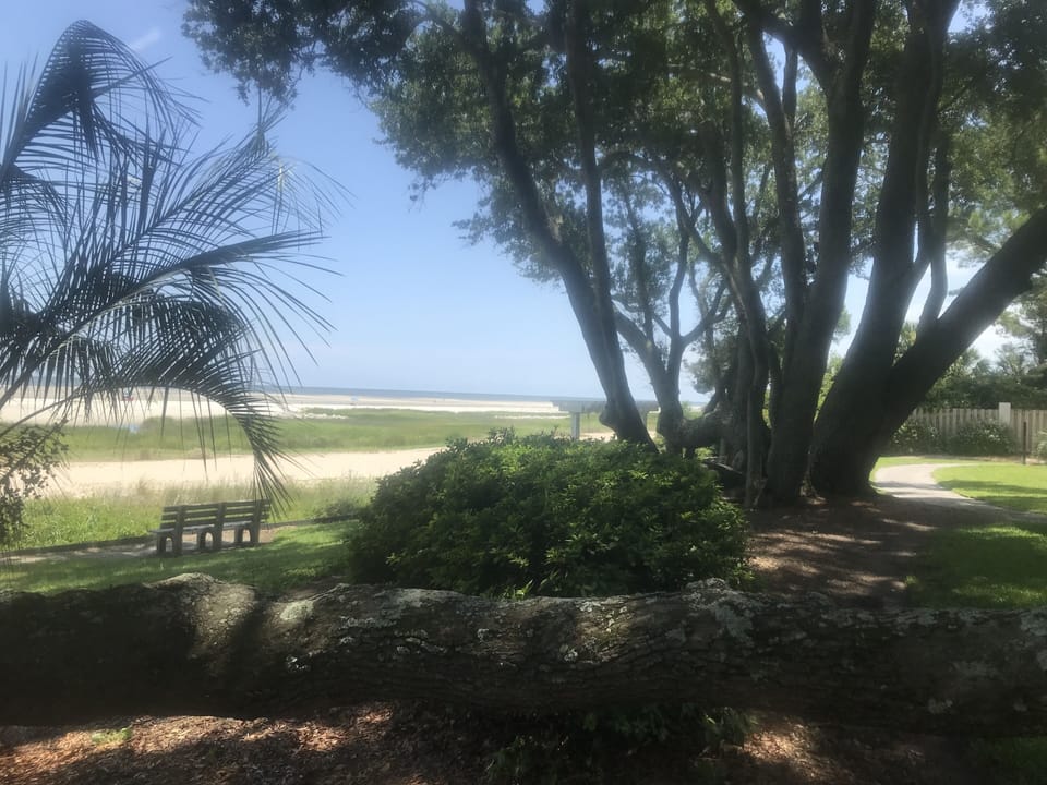 Sound side beach
