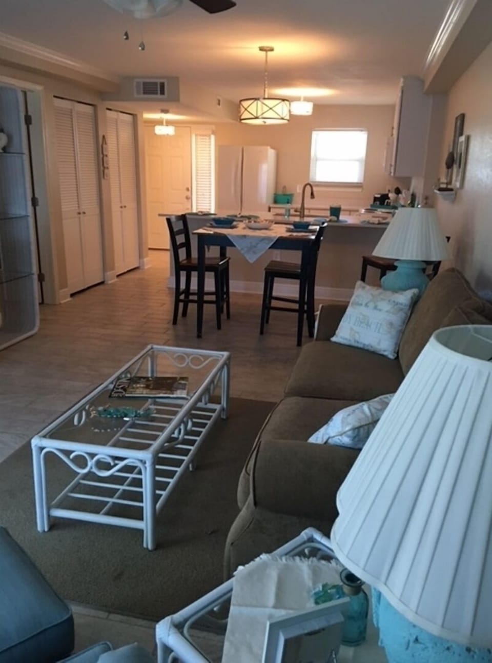 Living and dining room