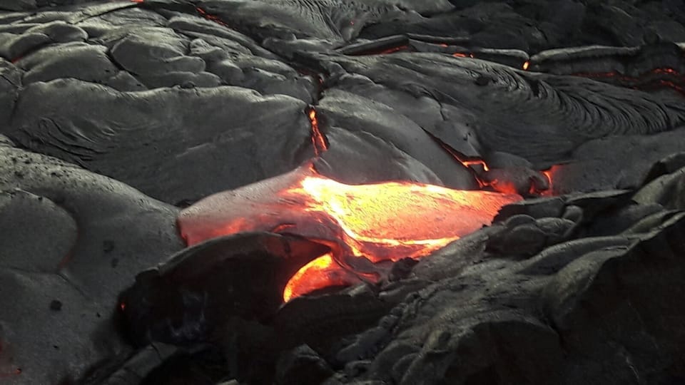 See the now Lava flow 
Nature has remodeled VNP
over the past few months
