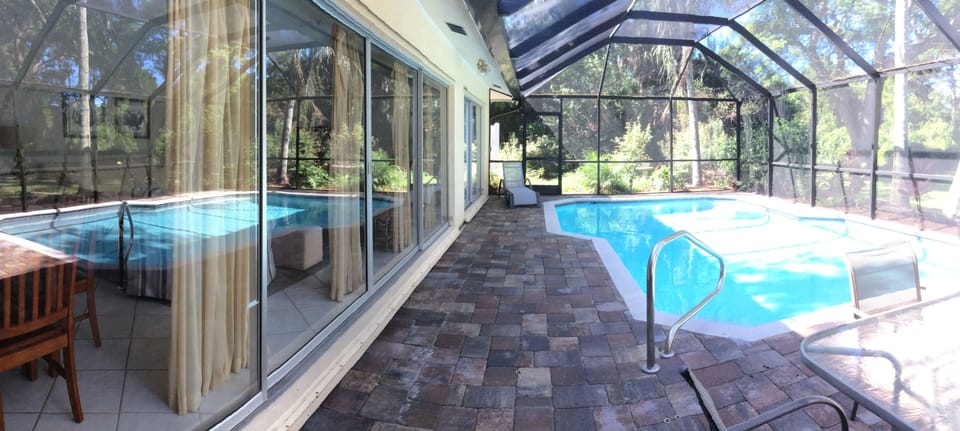 Live the Florida Life! Home opens to outdoor living area.