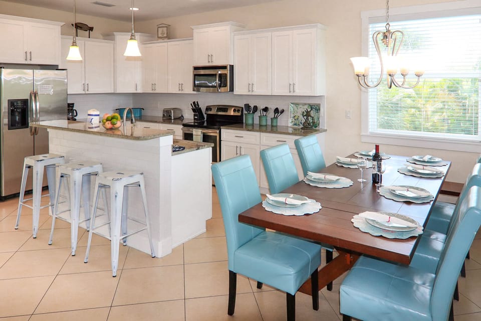 Kitchen and Dining Area