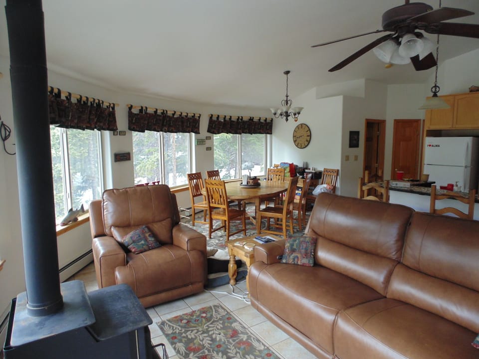 Beautiful open concept upper floor. 