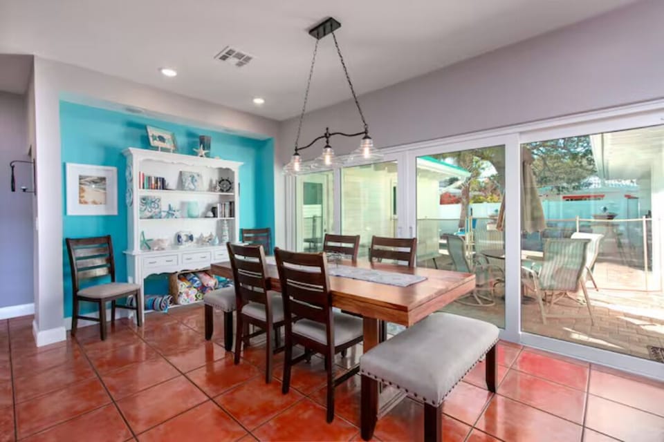 Large Farm Style Dining Room Table