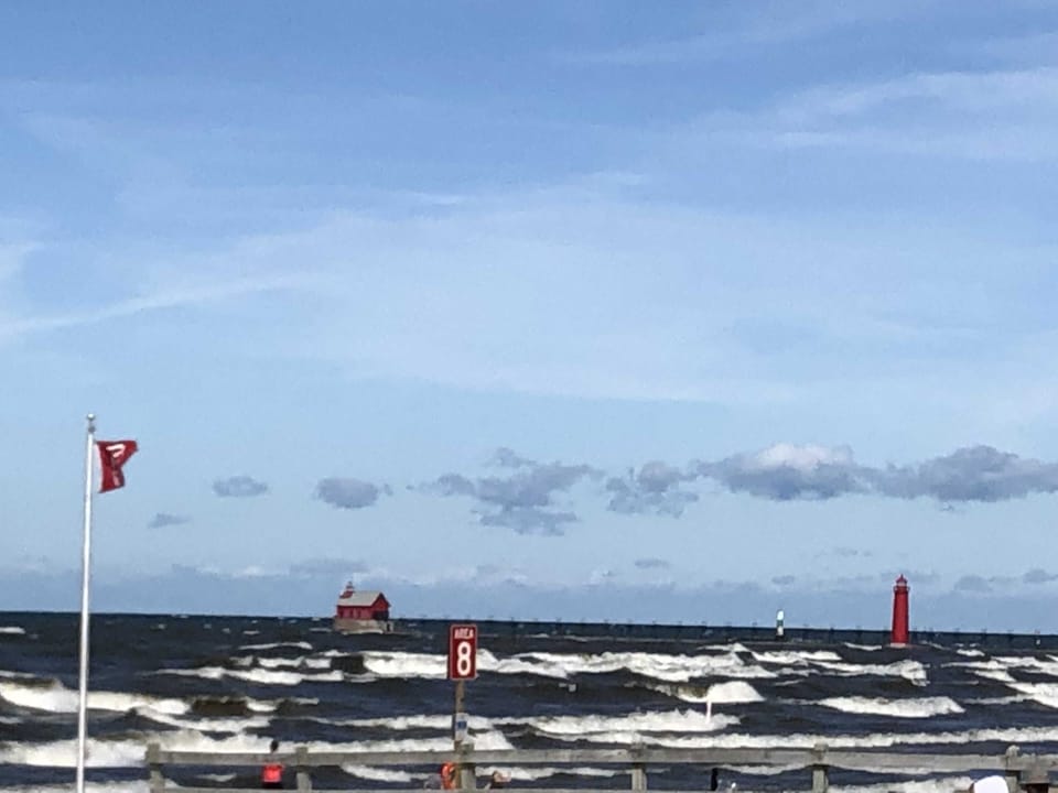 Grand Haven downtown beach