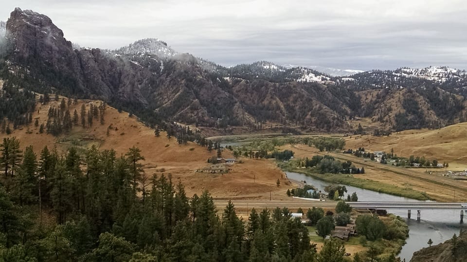 View of "our canyon".