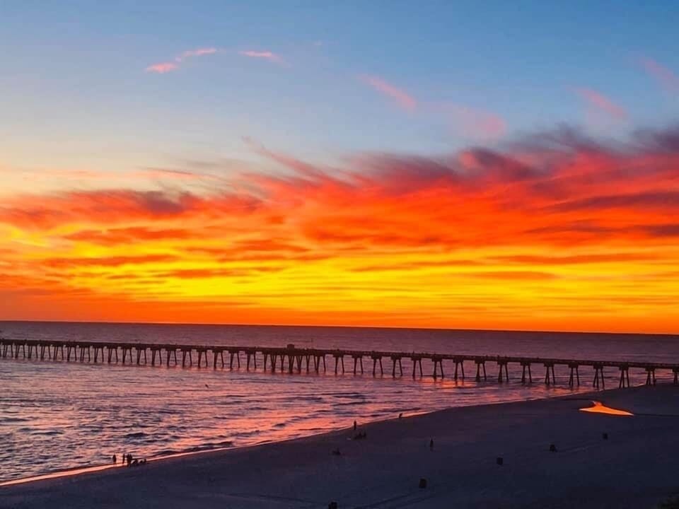 Sunset in October 