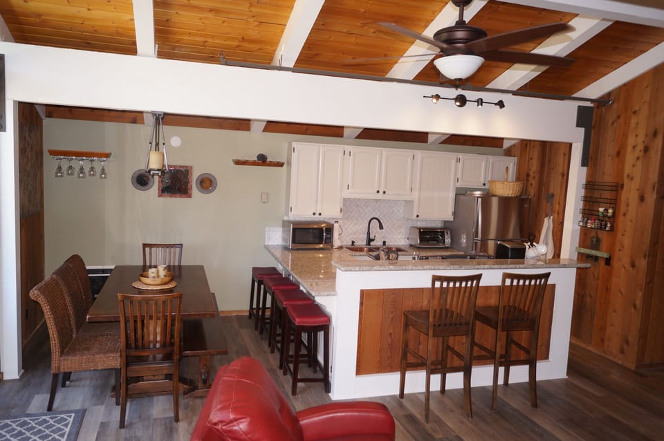 Kitchen and dinning area