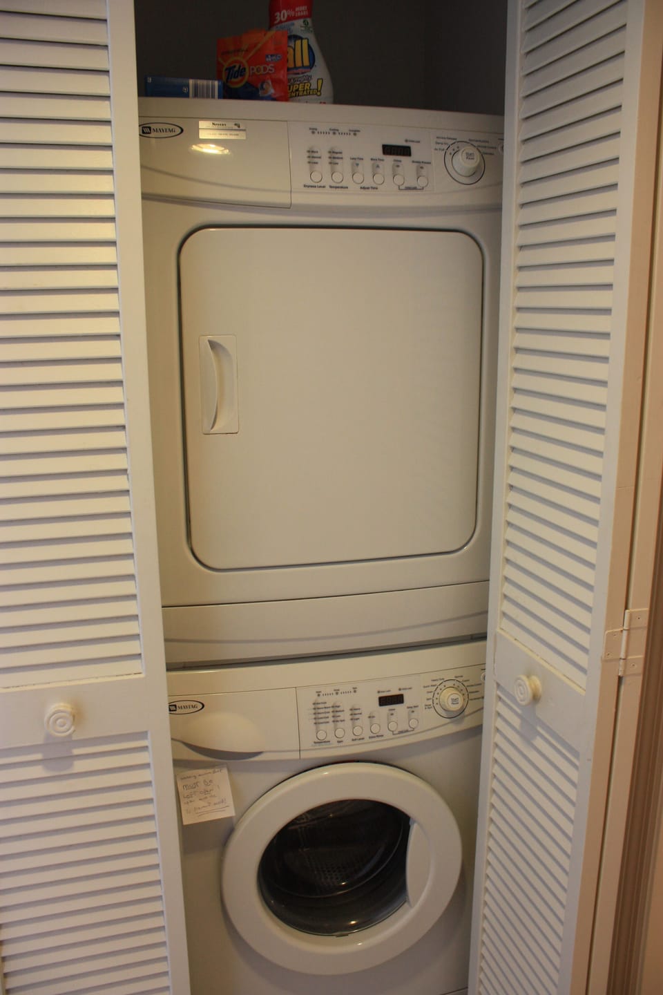 small but functional washer/dryer