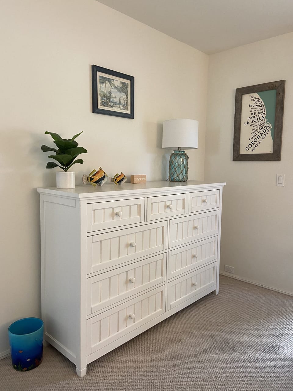 Twin bedroom dresser