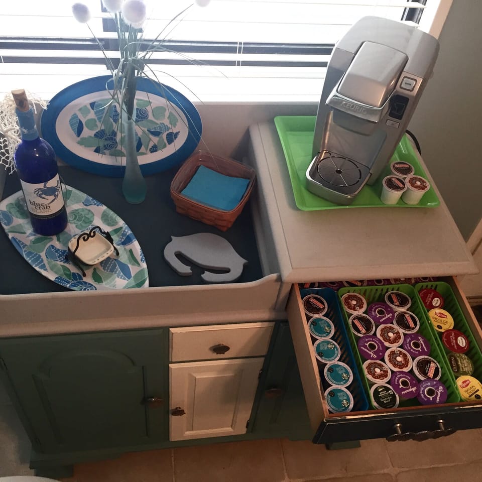 Owners provide some Kcups; bring your favorite to enjoy!