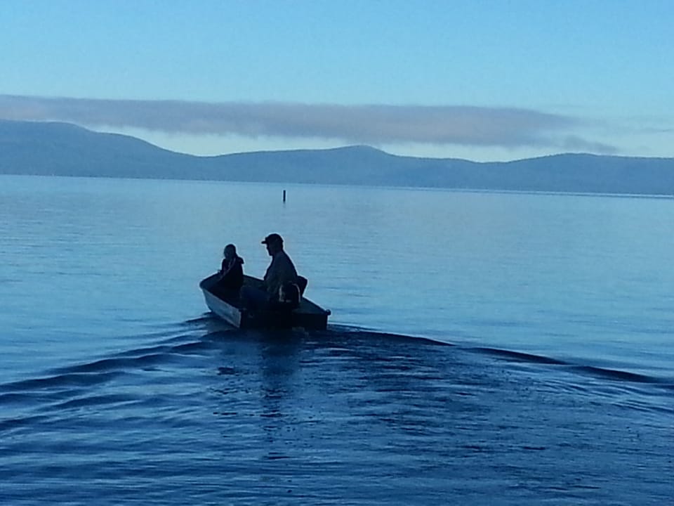 Go boating, swimming, fishing, waterskiing. 