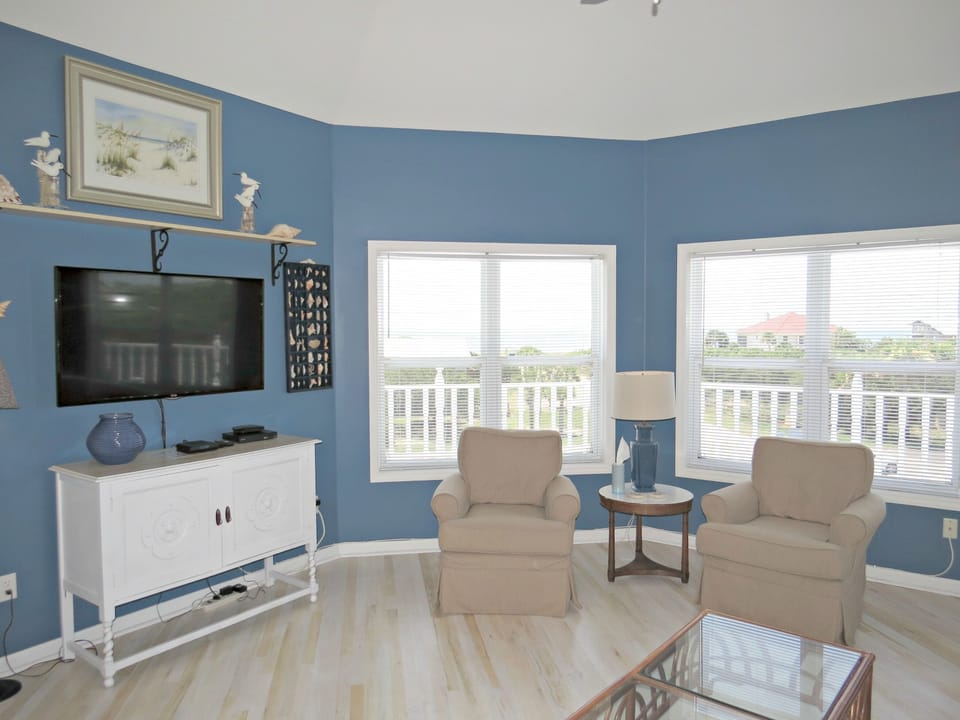 Ocean view from the living room!