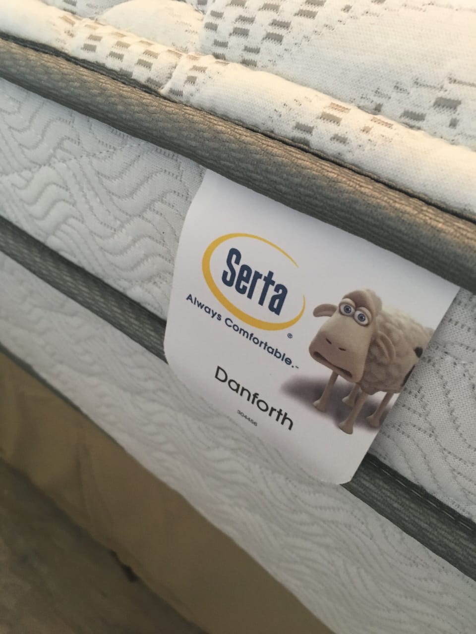 Brand new Serta Danforth mattress and box springs!