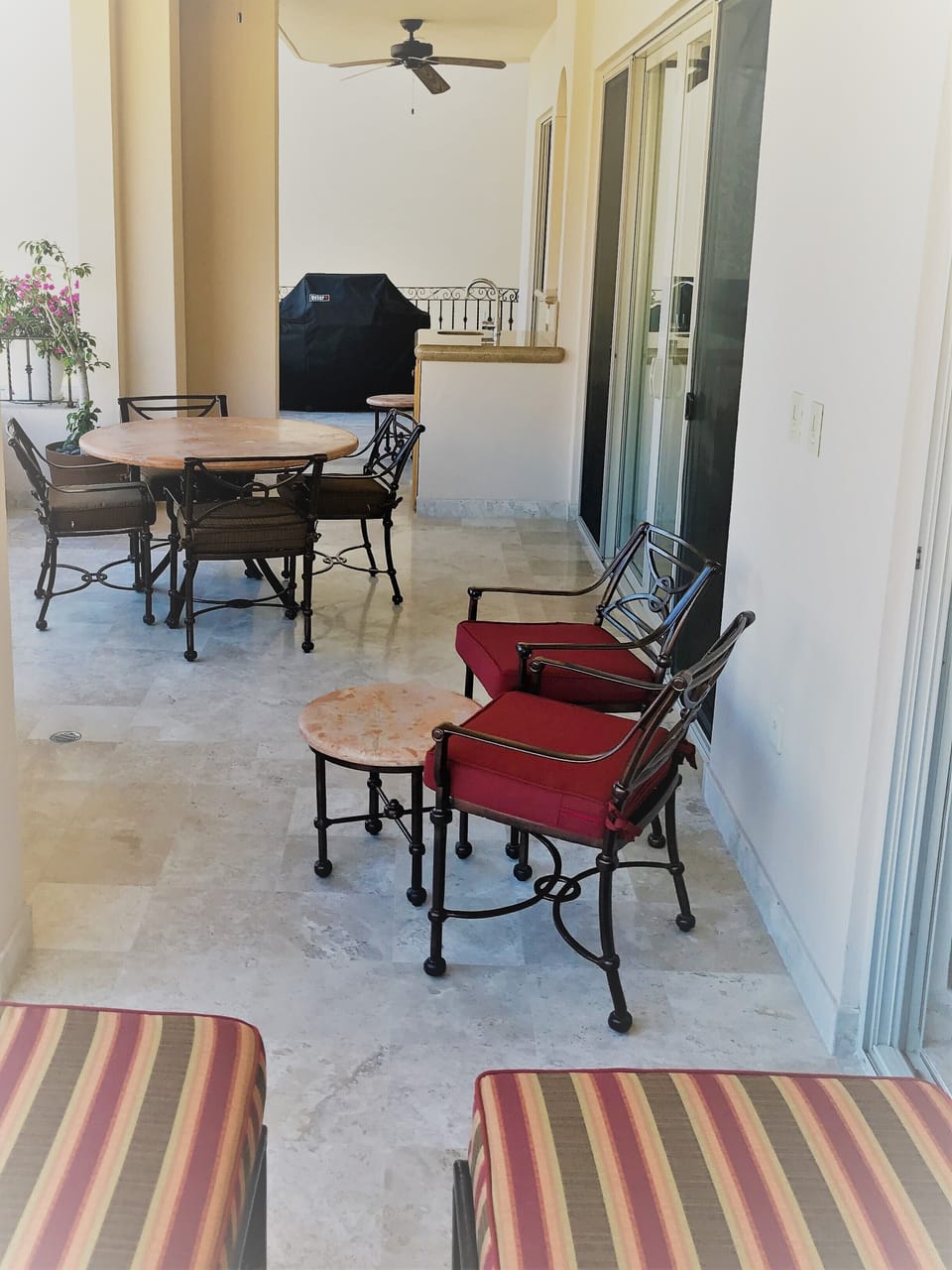 Huge Private Terrace with Weber Grill & Wet Bar