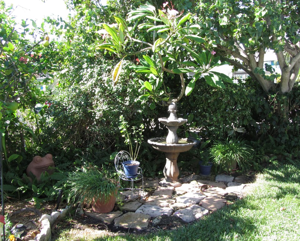 private fountain area