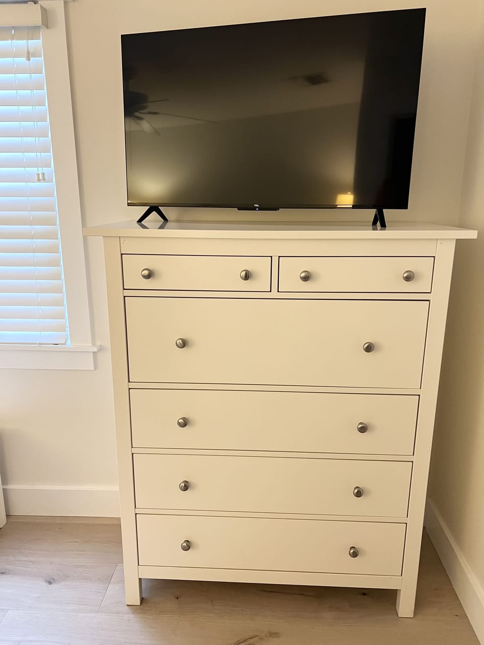 Smart TV in Primary bedroom