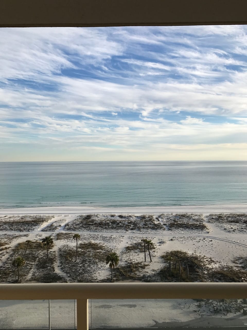 View from balcony