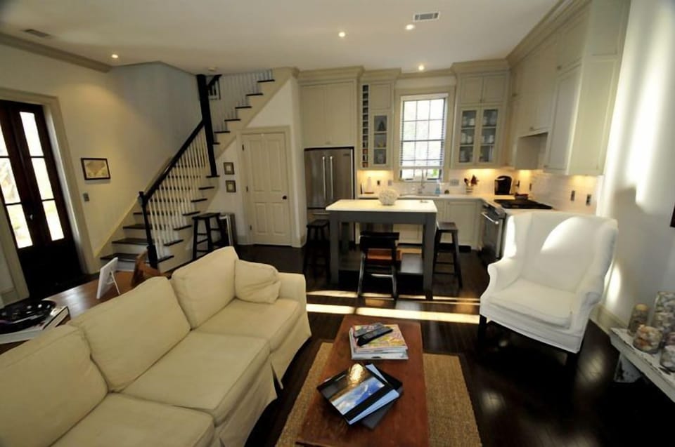 Open downstairs floor plan