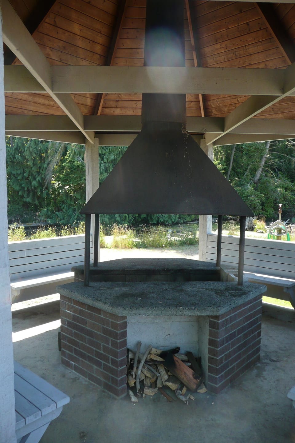 Beach Fire Pit Area