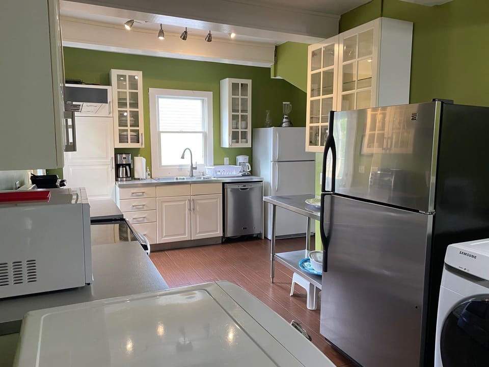 Note that kitchen has two refrigerators.