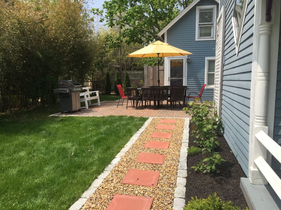 Yard and patio
