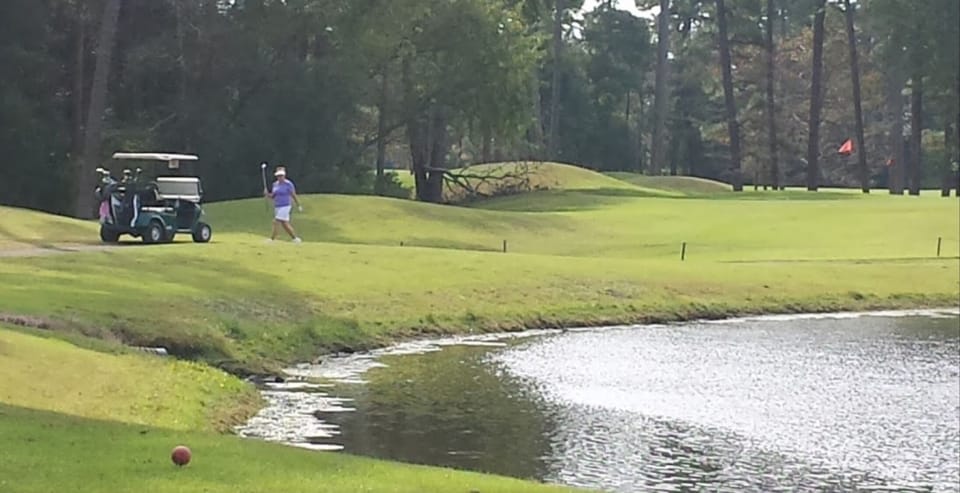 Tupelo Bay Golf.Hit the beach by day and golf at night lighted till 10 p.m.