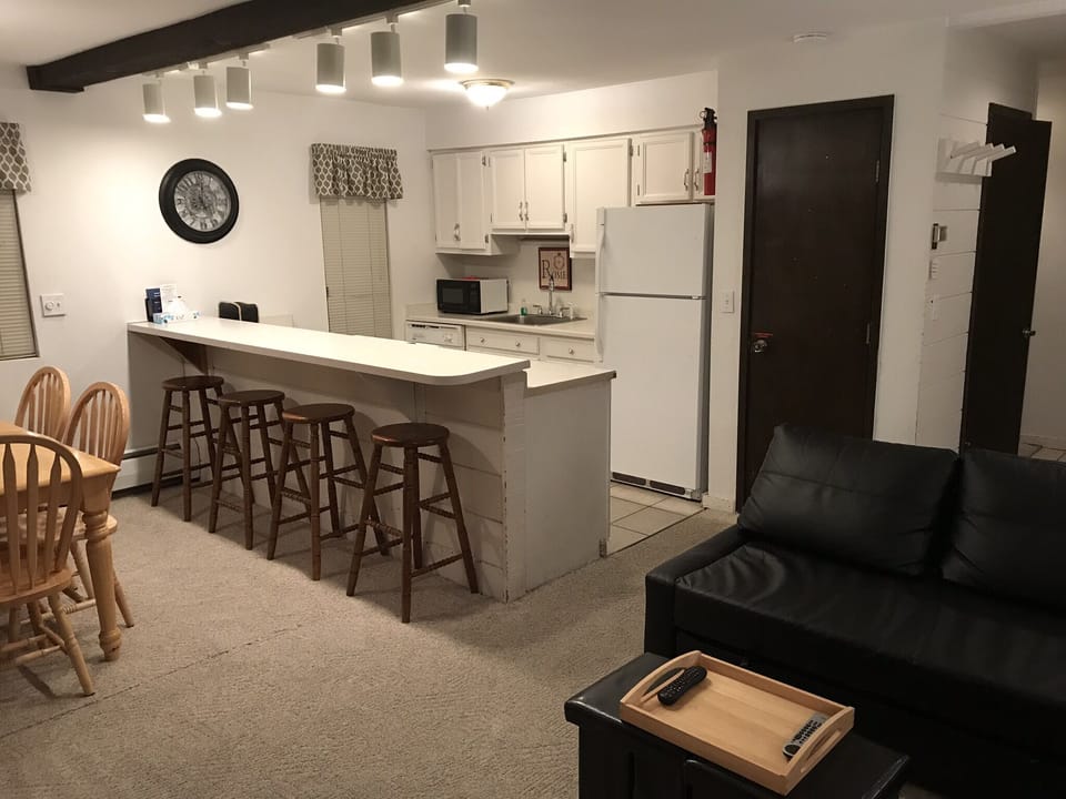 Kitchen and bar