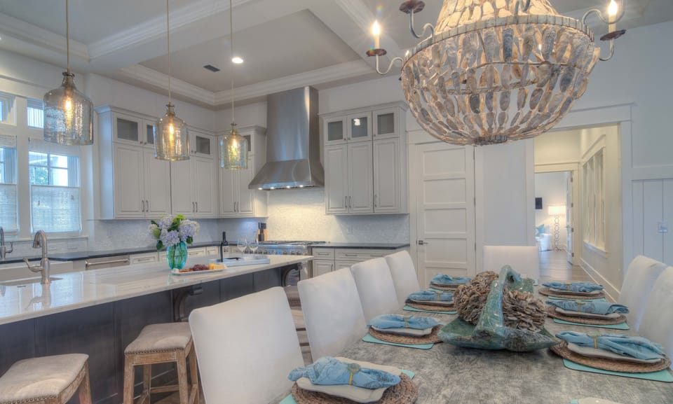 Dining Area and Kitchen in Great Room