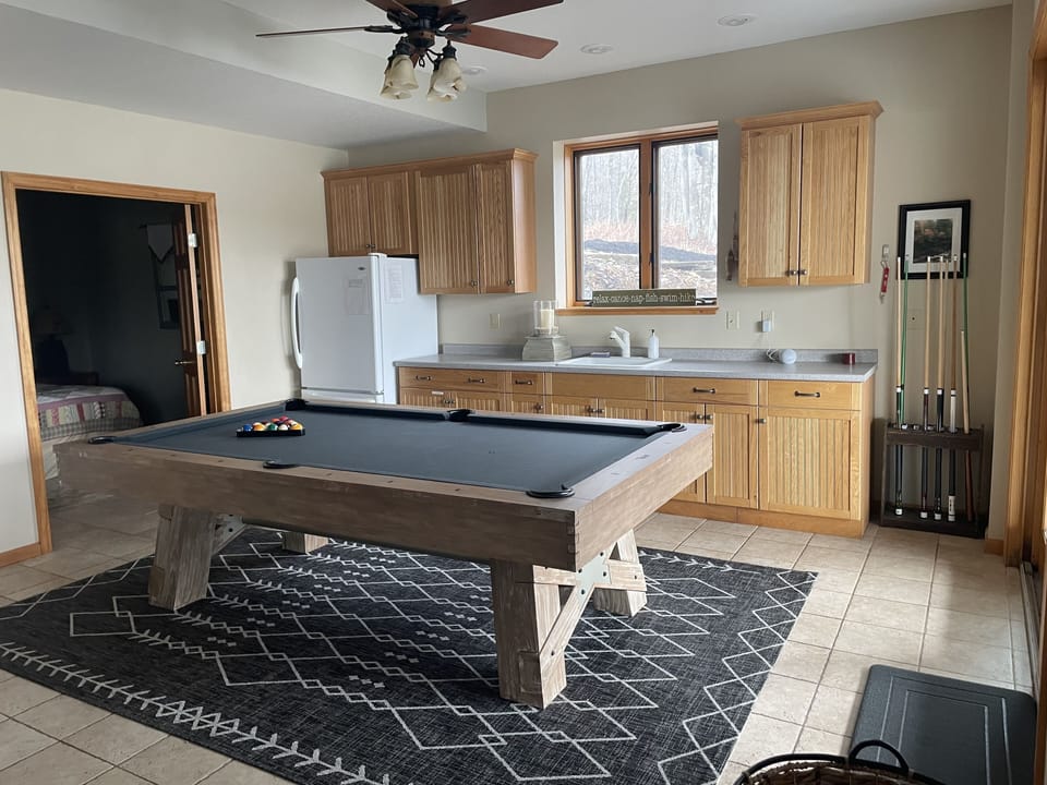 Bottom floor rec area
