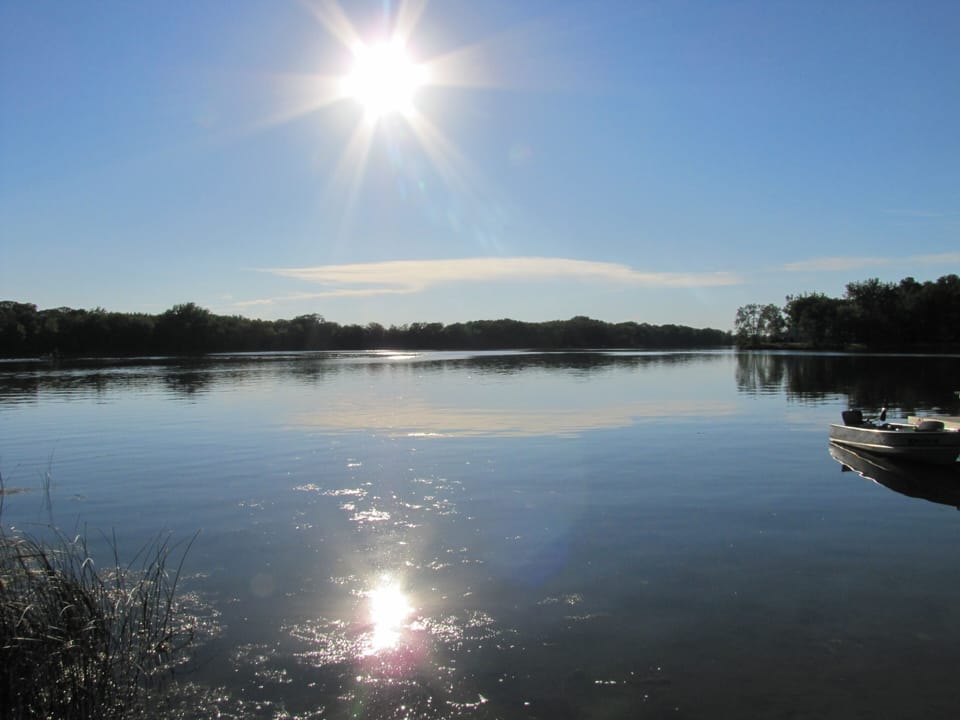 Late afternoon on Elk Lake.