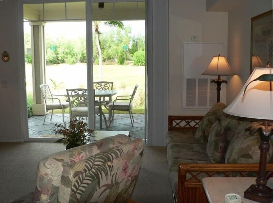 Enjoy the view of the Fairways from the living area.