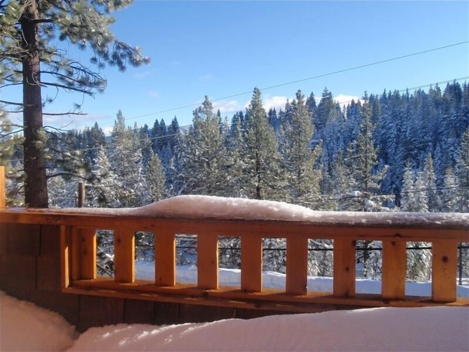 View from the Master Bedroom's private balcony.