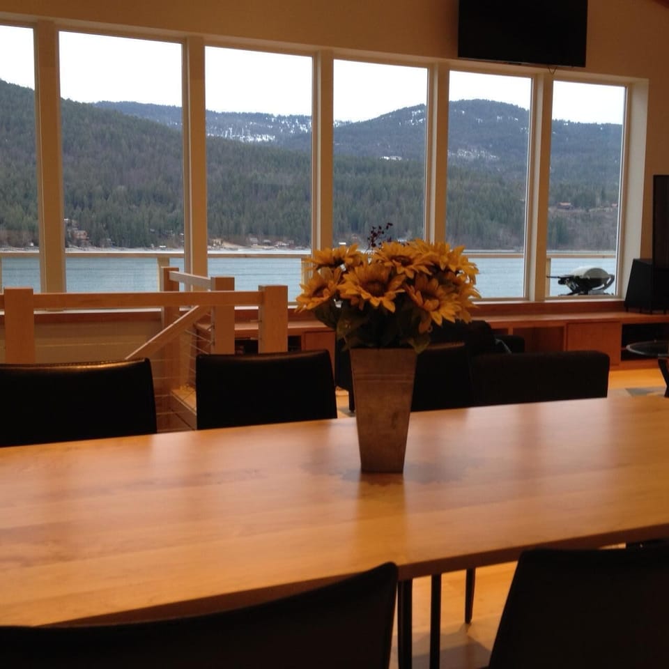 Handmade maple dining table
