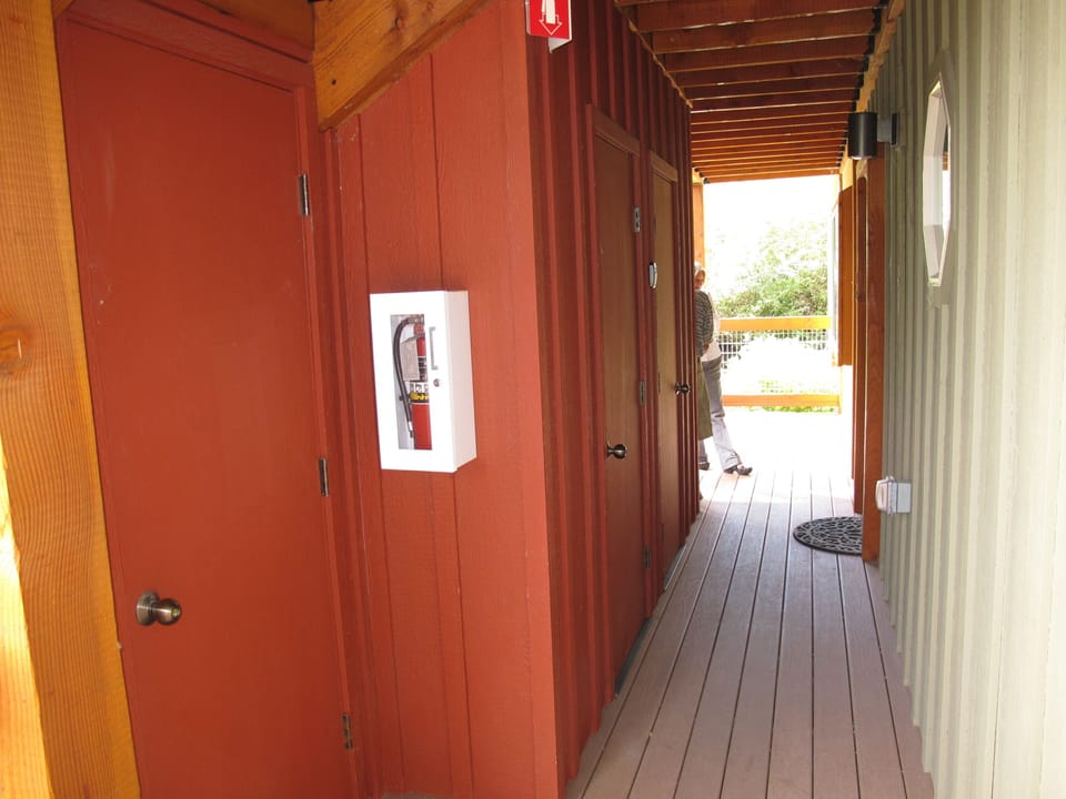 View of storage closets - one of which is available to renters.