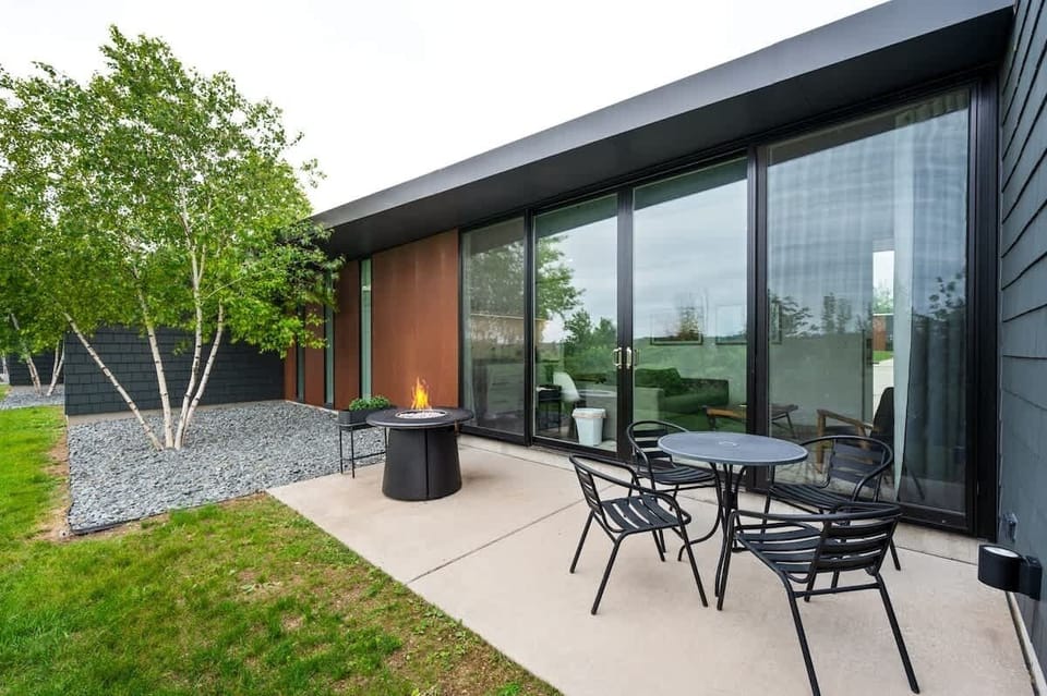 Step inside The Flats on Church Street-a modern and thoughtfully designed escape in the heart of Door County.